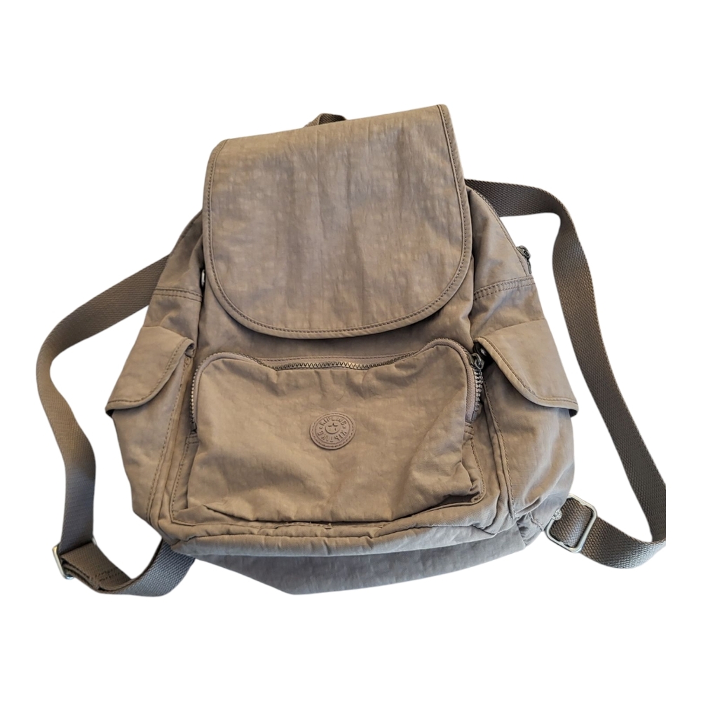 Kipling Women's City Pack Backpack, Gray Gris
